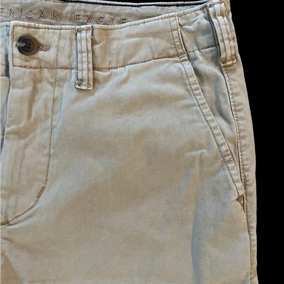 American Eagle Men’s Classic Next Level Stretch Khaki shorts size 30” 5 pockets - Picture 4 of 10